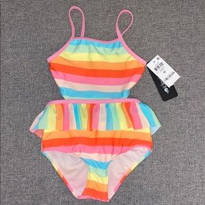 Girls One Piece Swimsuit (4T) *NWT* Colorful